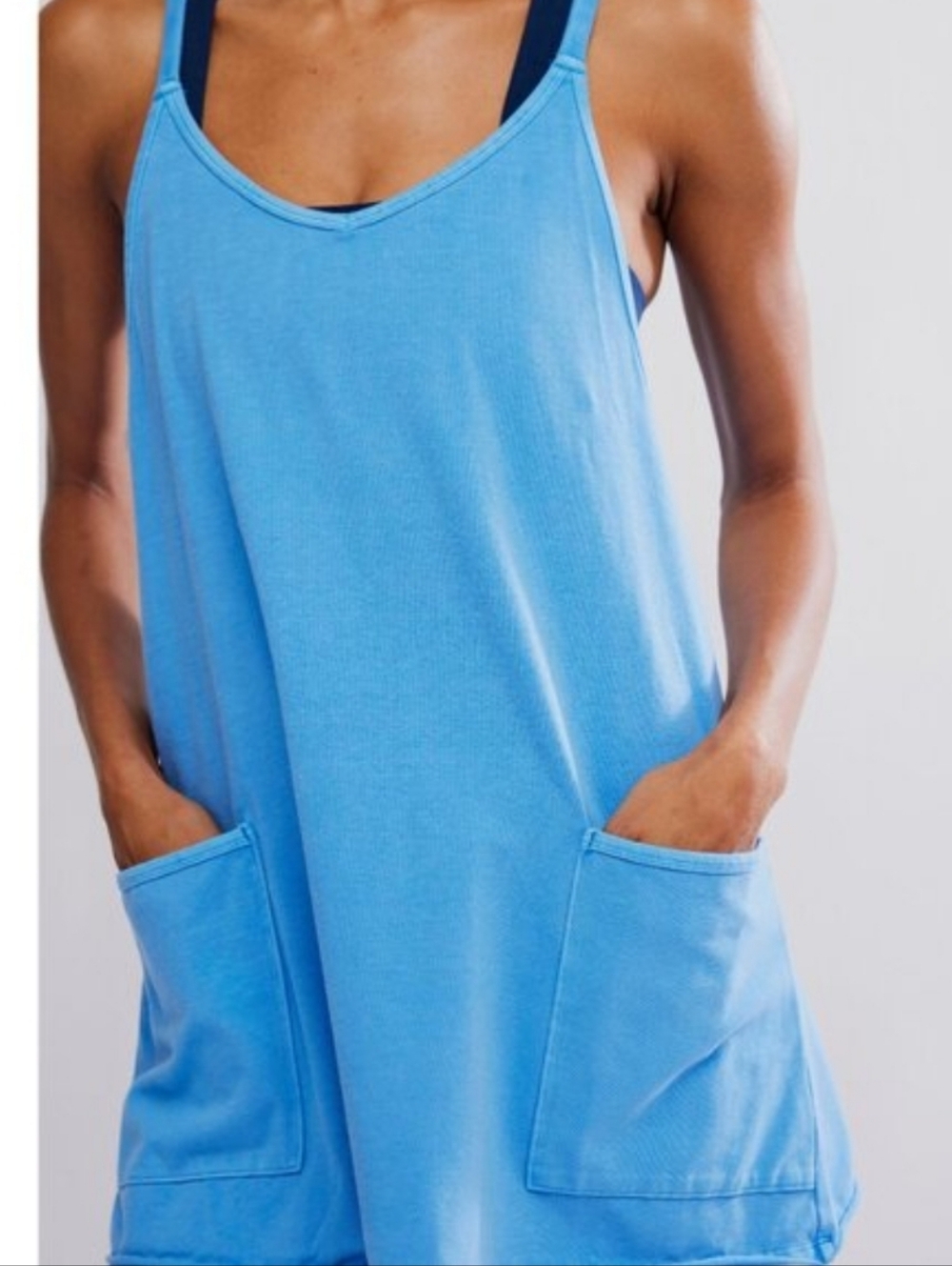 NWT FP Movement Hot Shot Mini Dress W/ Built In Shorts Large - Picture 2 of 8